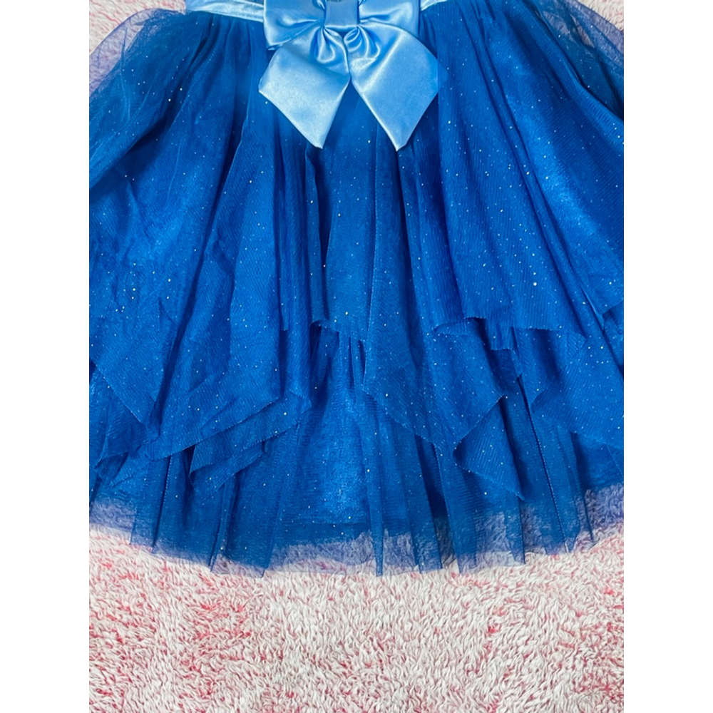 Girls Jona Michelle Formal Dress 4T Blue - Picture 3 of 10